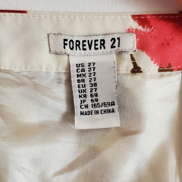 Forever 21 Floral Skirt - Picture 5 of 5